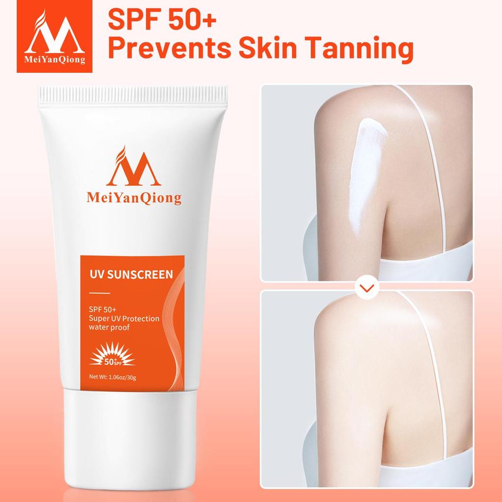 MeiYanQiong Sunscreen SPF50+ - Whitening & UV Protection 30g