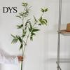 Decorative Faux Foliage for Living Room Bamboo Tree Branches, Long Stems Greenery, Artificial Plants, Leaves Branches Vase Stems, Zen Style Vase, DIY