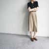 Elegant and Simple Polo Neck Women's Shirt for Spring/Summer