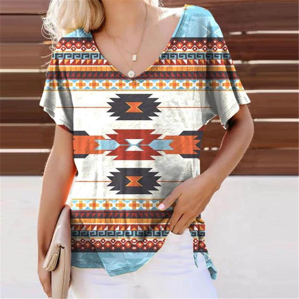 Универсальные футболки в стиле Харадзюка с абстрактными крутыми ретро-элементами и принтом — фото 20