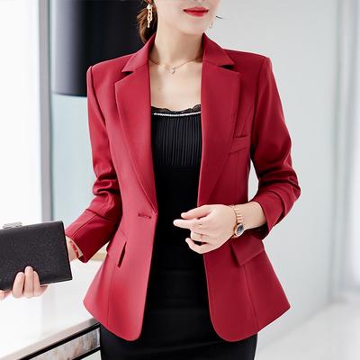 Blazer da donna casual autunno inverno elegante ufficio blazer completo nero bianco tinta unita manica lunga signore trendy giacca completi