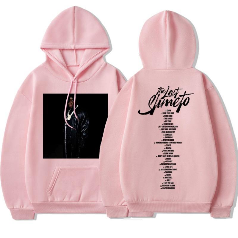 

Худі репера YoungBoy Never Broke Again XXL рожевий