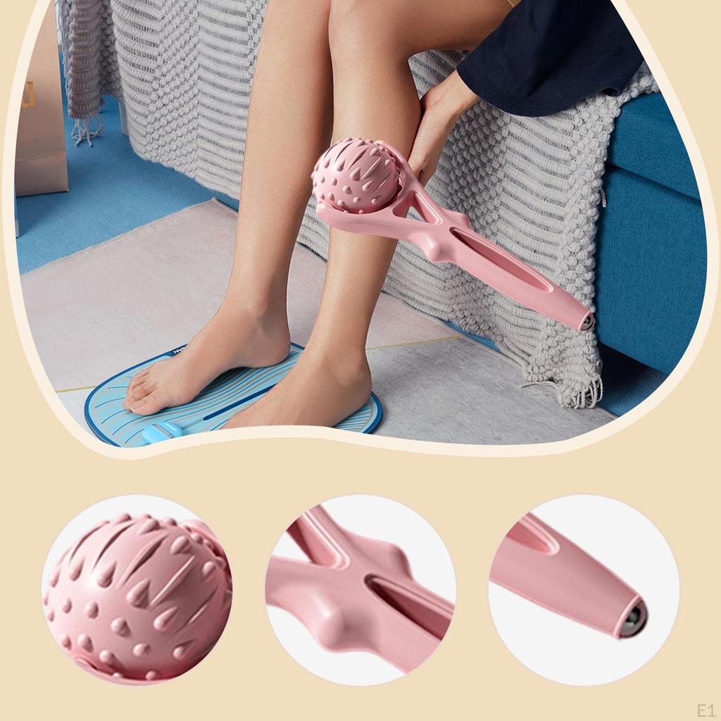 Handheld Massage Roller Acupoint Comfortable for Travel Easy to Carry Effective Convenient Leg