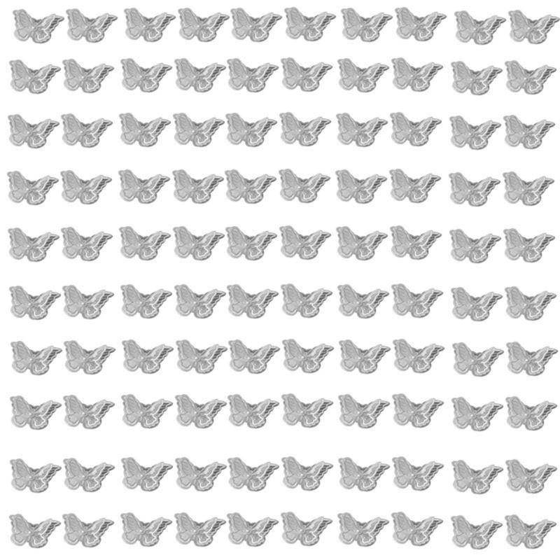 Fabric Pearls Embroidered Butterfly Sewing Accessories For Craft And Fashion