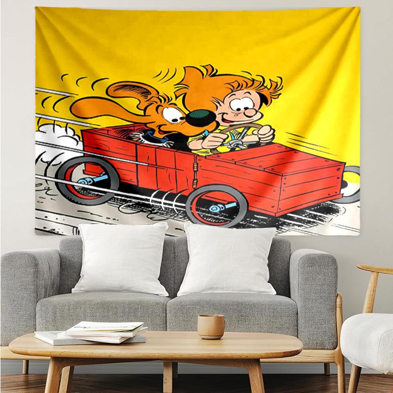 1PC Dog Boule Quick-Dry Tapestry, Unique Design Tapestry, Suitable for Bedroom,Livingroom, Playroom,Heartwarming Holiday Gifts