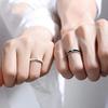 Pairing Set of Free and Wedding Engagement Sterling S925 Adjustable Fashion Accessory [Rockyu] Ring, 2, Size, Men's Women's Rings, Popular, Ring,