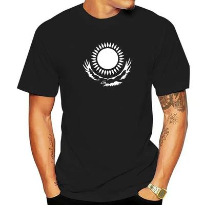 Cool Kazakhstan Flag T-shirt Kazakhstan Men Men's Summer Short Sleeve O-neck Cotton Novelty Fun Casual T-shirt