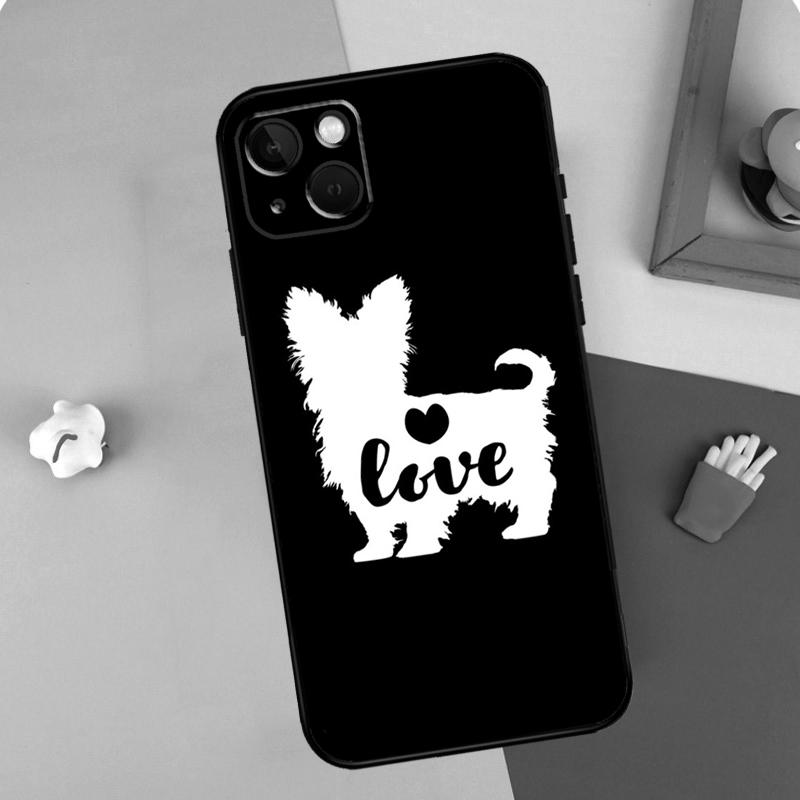 

Yorkshire Terrier Dog Phone Case For iPhone 16 Pro Max 11 12 13 14 15 Pro Max Mini XR 16e 15 16 Plus Cover Shell iPhone 15 Plus