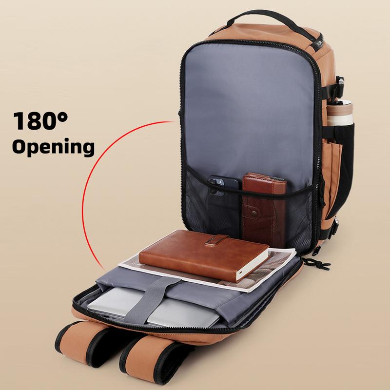 Fashion Business Backpack Men and Women Large-capacity Travel Cabin Bag Decompression Expansion Outdoor Backpack