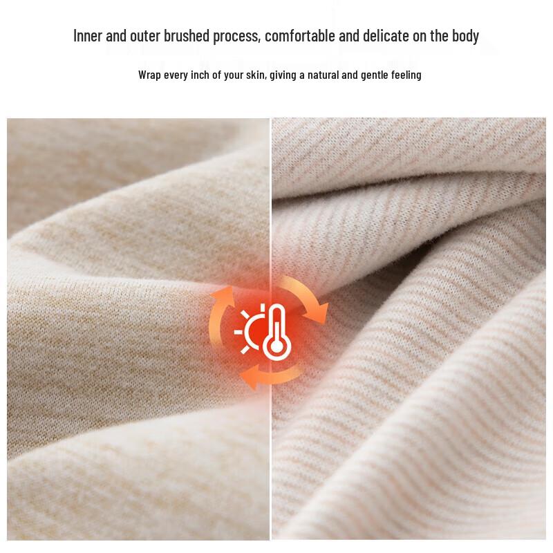 Yiershuang Women's Extra Thick Thermal Underwear Set with Merino Wool & Silk