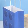 12Pcs Small size Paper Gift Bags with Handles Birthday Party Favor Bags 15*8*21cm