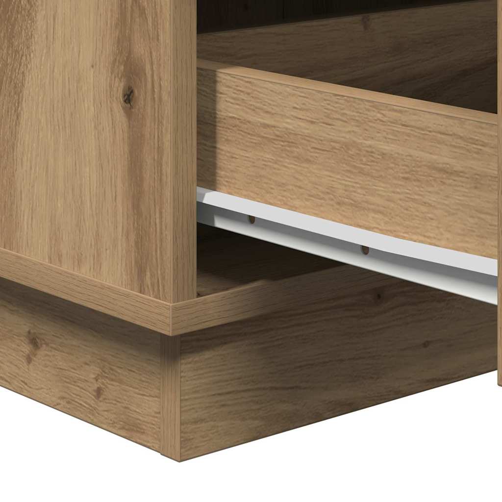 Nightstand Artisan Oak 39 x 34.5 x 65 cm engineered wood