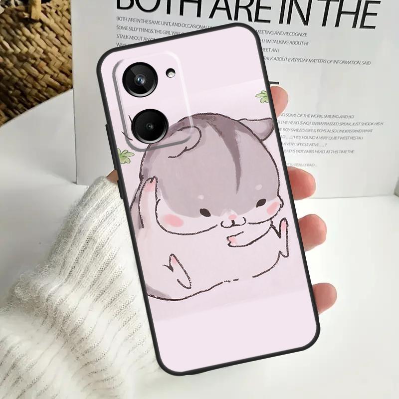 Hamsters For Realme GT6 GT7 15 Pro 10 11 12 13 14 Pro Plus C55 C71 C75 C67 C63 C61 C53 C35 C65 Case