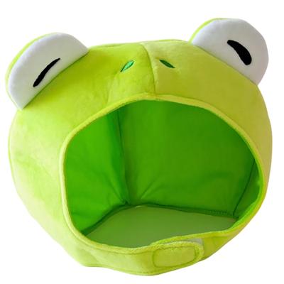 MORYTRADE Lustige Kopfbedeckung Hut Stofftier Cosplay Halloween Frosch