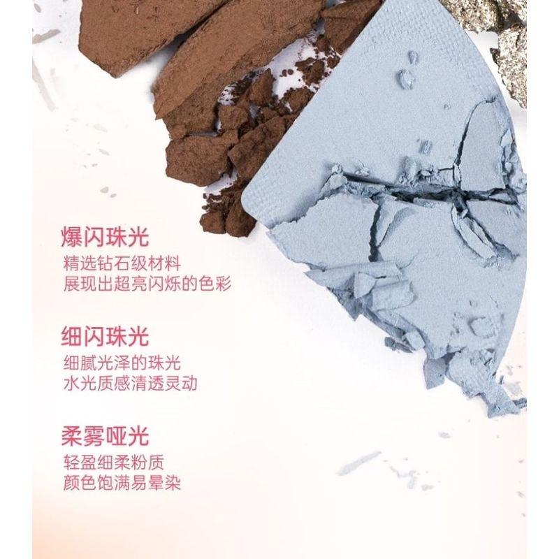 ROMANTISCHE SCHÖNHEIT - Lidschattenpalette mit 4 Farben - Blau