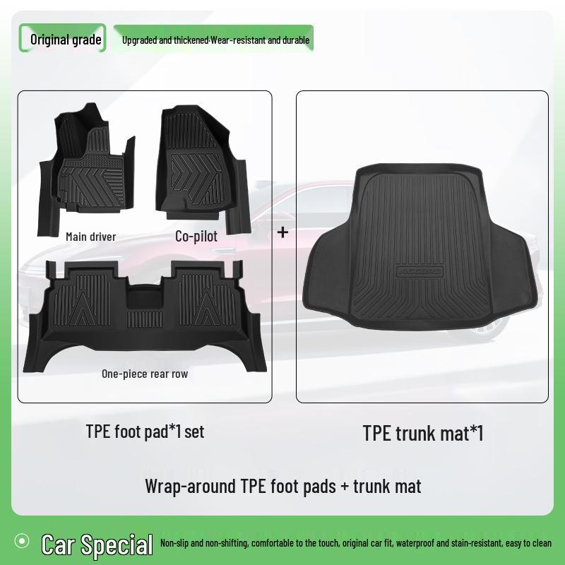 TPE Carpet Accessories for 2025 Chery Fengyun A9L Interior Modification
