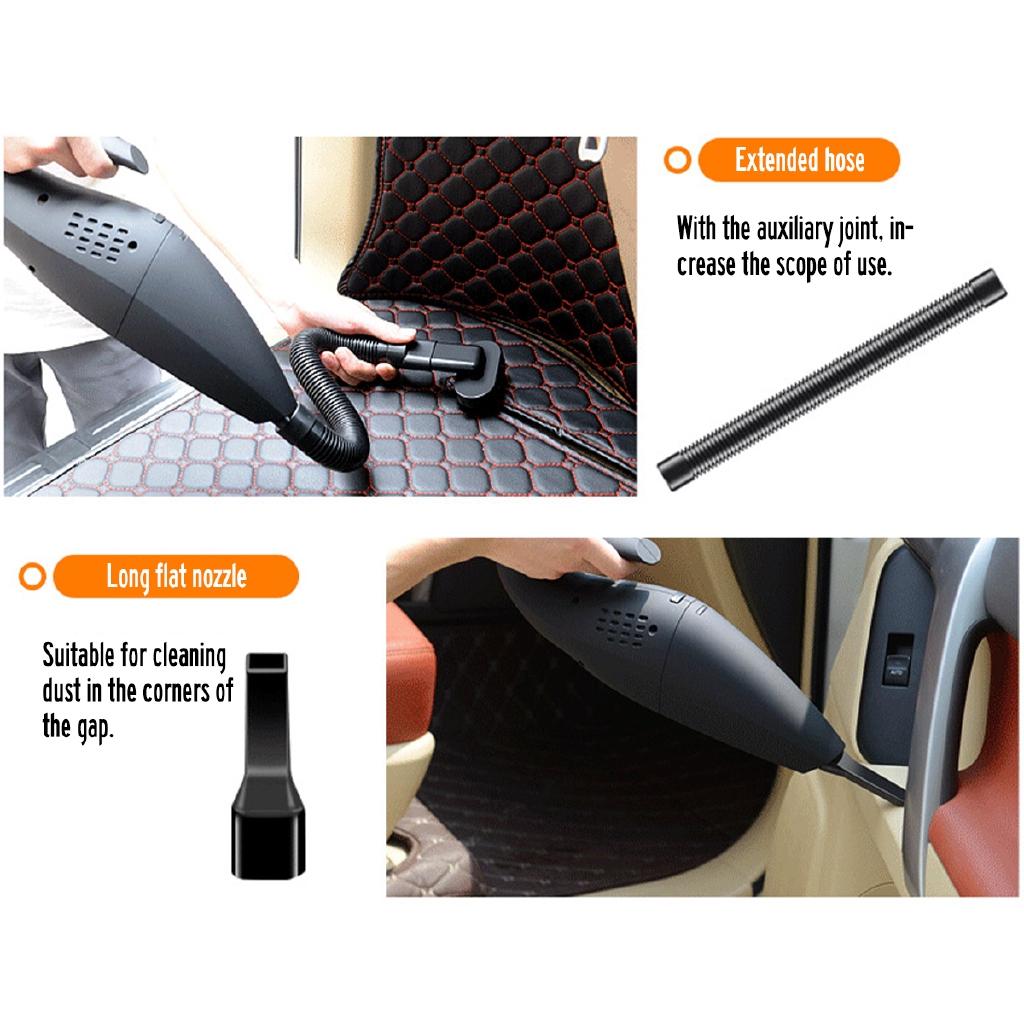 120W Cordless Handheld Vacuum Cleaner HandStick Cyclon Auto Wireless Cleaning Tool Super Suction Wet And Dry Dual Use