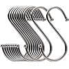 Cross-Border S-shaped Iron Hooks: 11 Specifications In Black & Silver for Hanging and Connecting