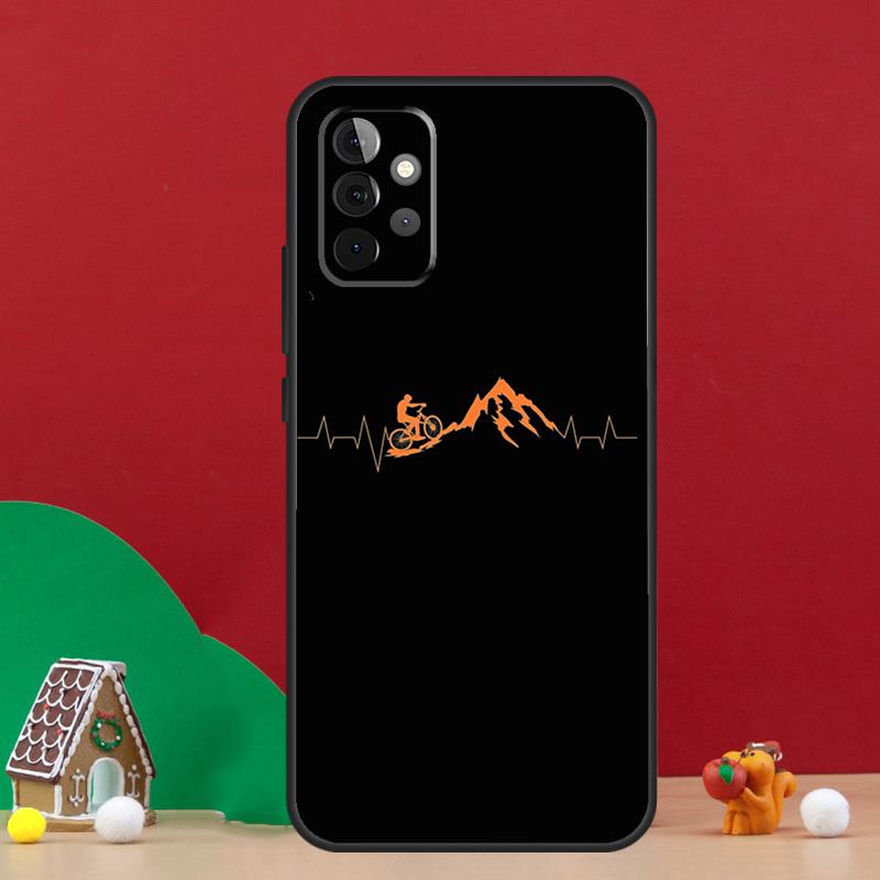 Lustige Fahrrad-Hülle für Samsung Galaxy A54 A06 A16 A26 A36 A56 A53 A32 A52 A33 A13 A55 A35 A15 A14 A34 A17