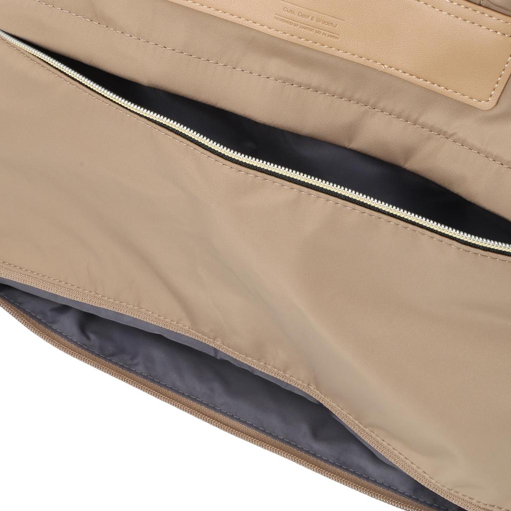 Legato Largo LT-D1273 Women's 2-Way Boston Bag, Active Water-Repellent Nylon