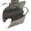 CHANEL 2.55 Sobrack Vintage Calfskin Card Case Chain Mini Shoulder Shoulder bag Black/BlackHardwareUsed