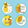 Enten Spielzeug Schlüsselanhänger Ducky's Schlüsselanhänger Stressabbau Angstlinderung Sensorisches Spielzeug
