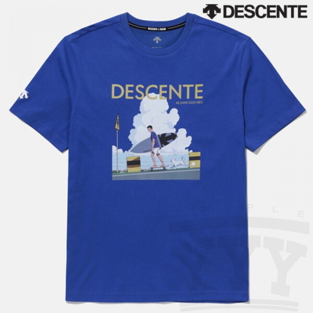 

Descent Half Club Yangyang Surfing Graphic Short Sleeve Tee Sp223ets63 Blu BLU/95