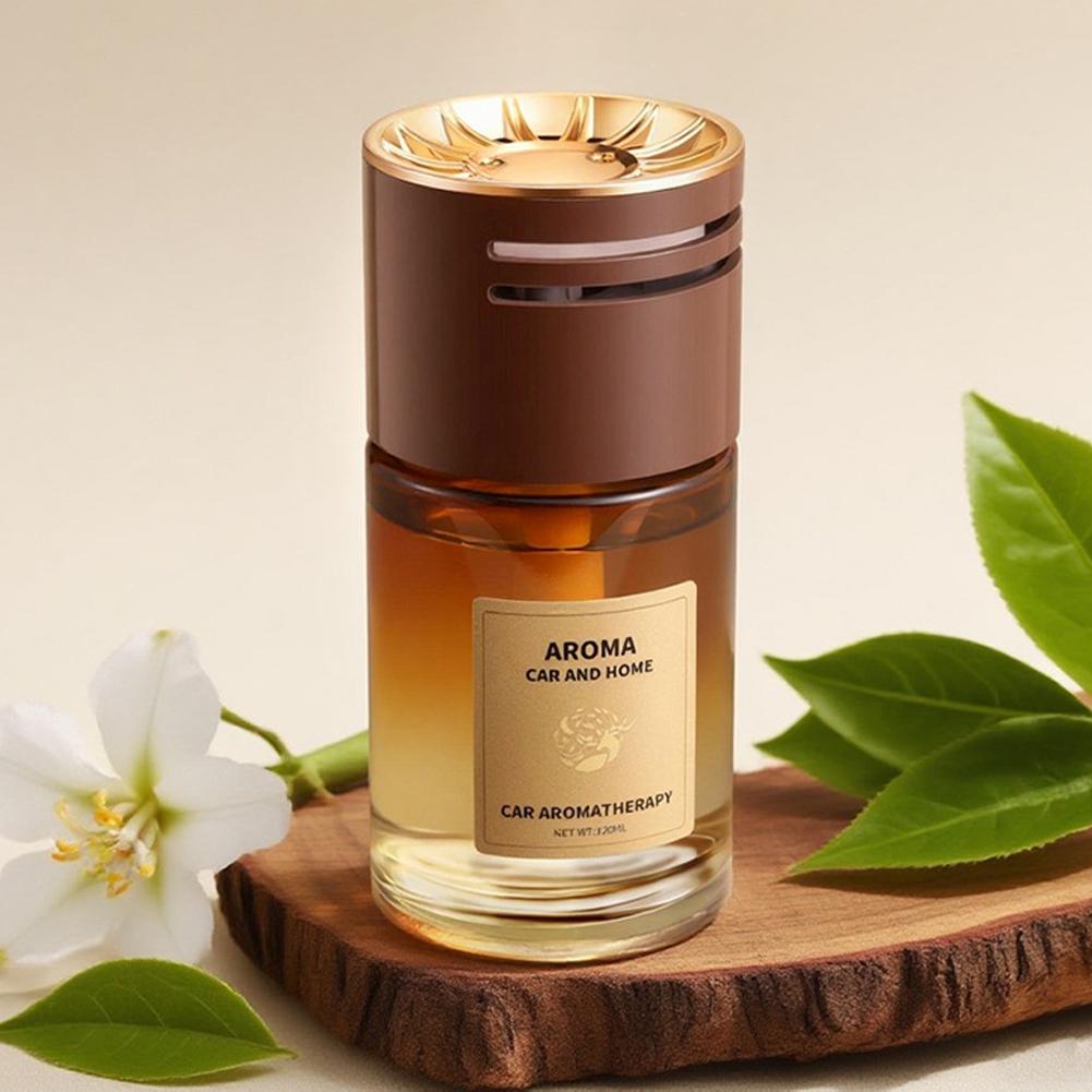 Car Air Freshener Natural Plant Aromatherapy Perfume Interior Essential Refreshing Anti Fatigue Long-Lasting Auto Aromatherapy
