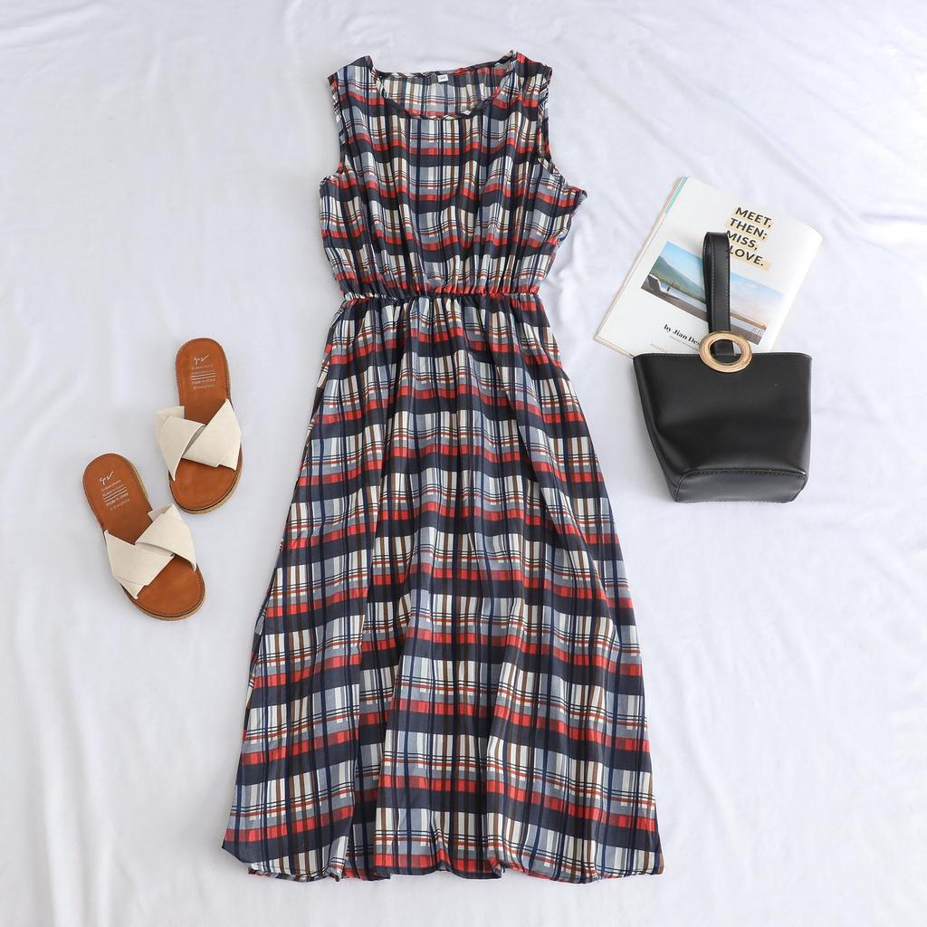 Plus Size Floral Print Maternity Dress - Fashionable Summer Slimming Mid-Length Skirt for Middle-Aged Women
