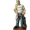 Figurka námořníka Socha rybáře Pryskyřičná řemesla Námořní unikátní stolní ozdoba Socha pro obývací pokoj