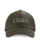Eondeokeonteulol Unisex Autumn/Winter Corduroy Basic Soft Top Ball Cap Signature / Authentic B B / Cd / Olive