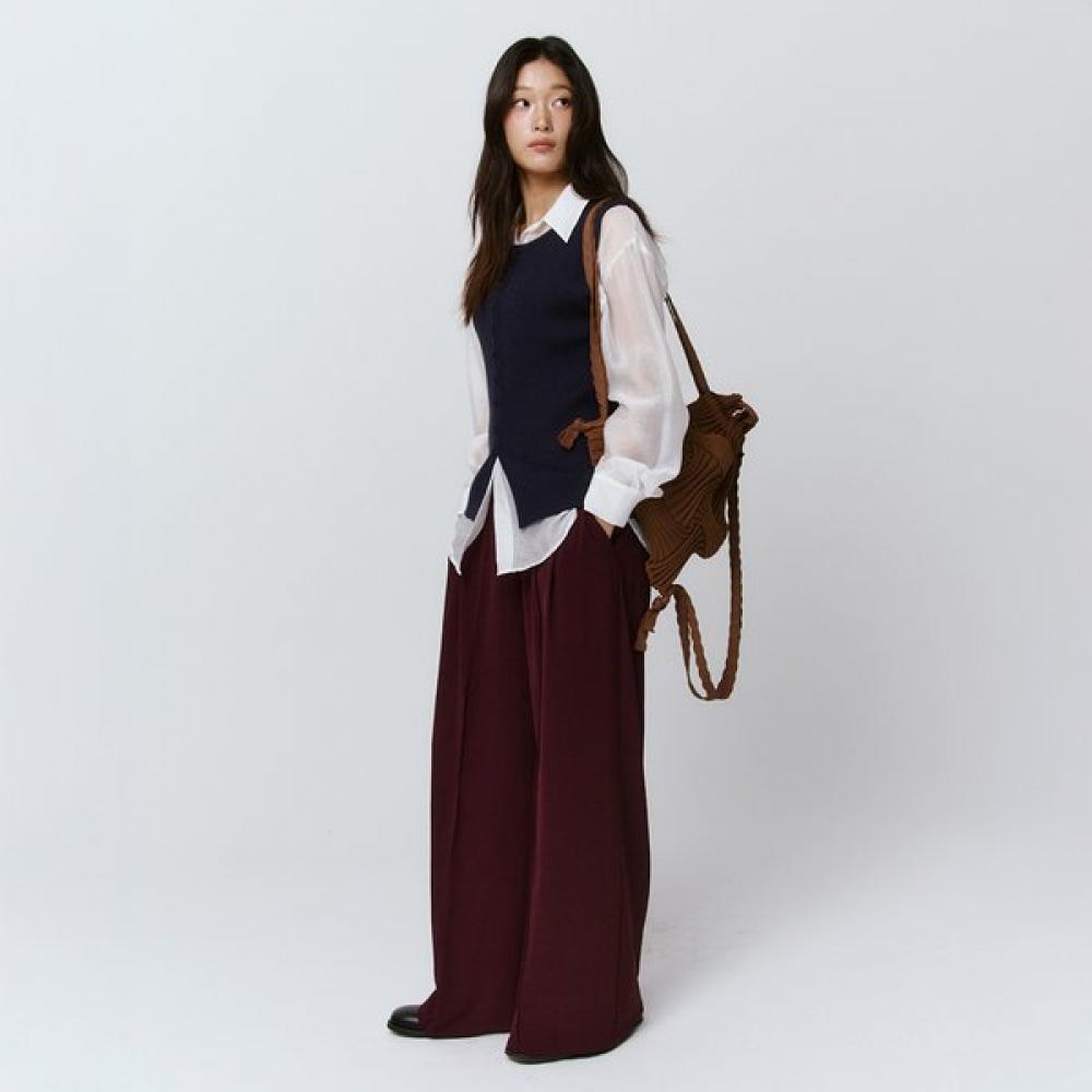 Pleatsmama New Bow Backpack Camel