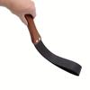 1pc BDSM Whip, Leather Paddle With Anti-Slip Wooden Handle, SM Adult Erotic Supplies