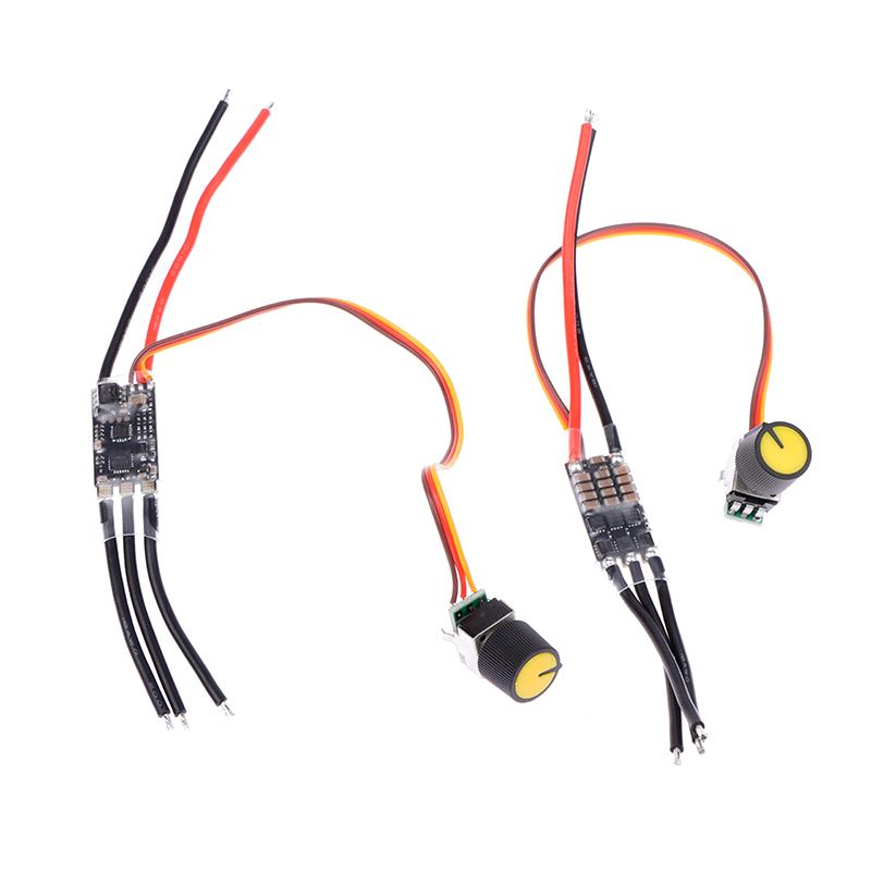 Dc 7-26V Three-Phase Brushless Motor Driver Dc Motor Drive Board Speed Controller Regulator With Potentiometer For Lipo 2-6S