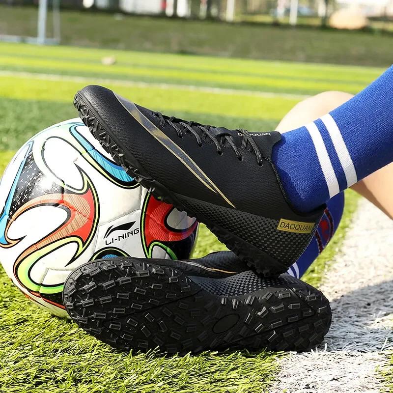Men's Soccer Shoes Professional Society Football Boot Sports Turf Training Soccer Shoes Outdoor Grass Football Shoes for Men