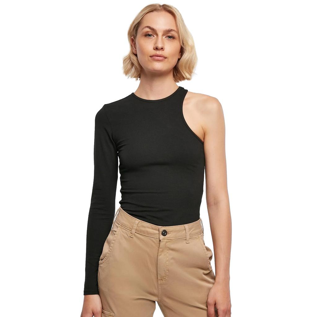 Urban Classics Womens/Ladies Asymmetric Organic Stretch Bodysuit