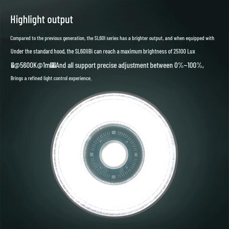 Godox SL60IIBi Bi-color LED Video Light Kit with Lantern Softbox