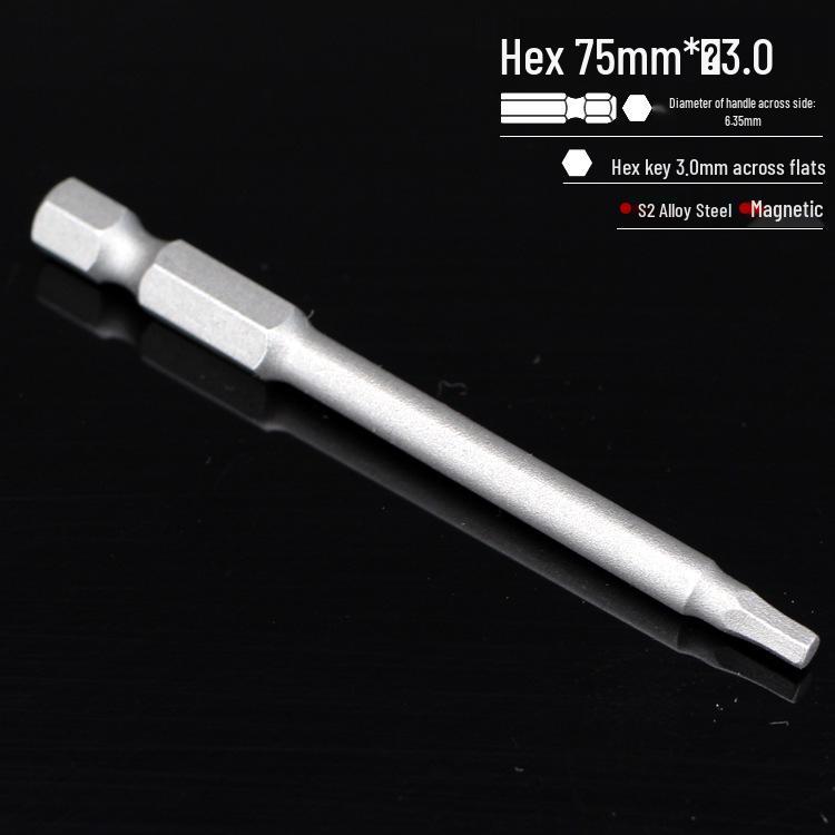 S2 Hexagon Magnetic Impact Driver Bit Set for Electric Screwdrivers