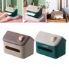 House Shaped Tissue Box Cover Paper Container Case with Nonslip Bottom Modern Durable Sheet