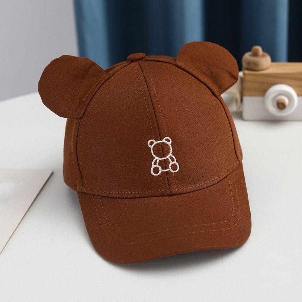 Cute Baby Baseball Hat Adjustable Baby Sun Visor Hat Lightweight Children Sports Hats  Daily Use