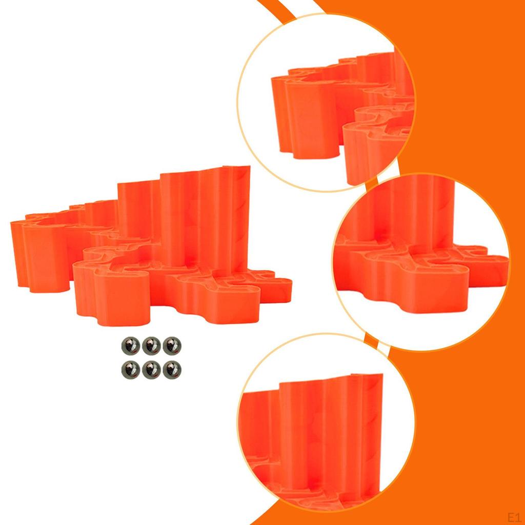 Marble Track Puzzle Toy Assembly Activity Family Group Challenge Ball Set Children