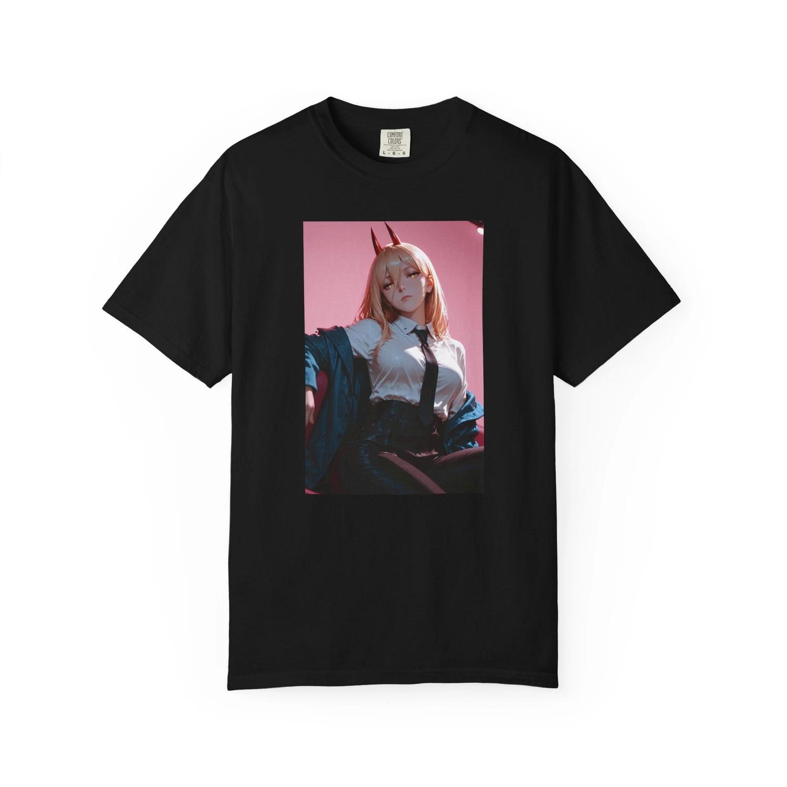 Chainsaw Man Power Anime T-Shirt Size Small-4X-Large S