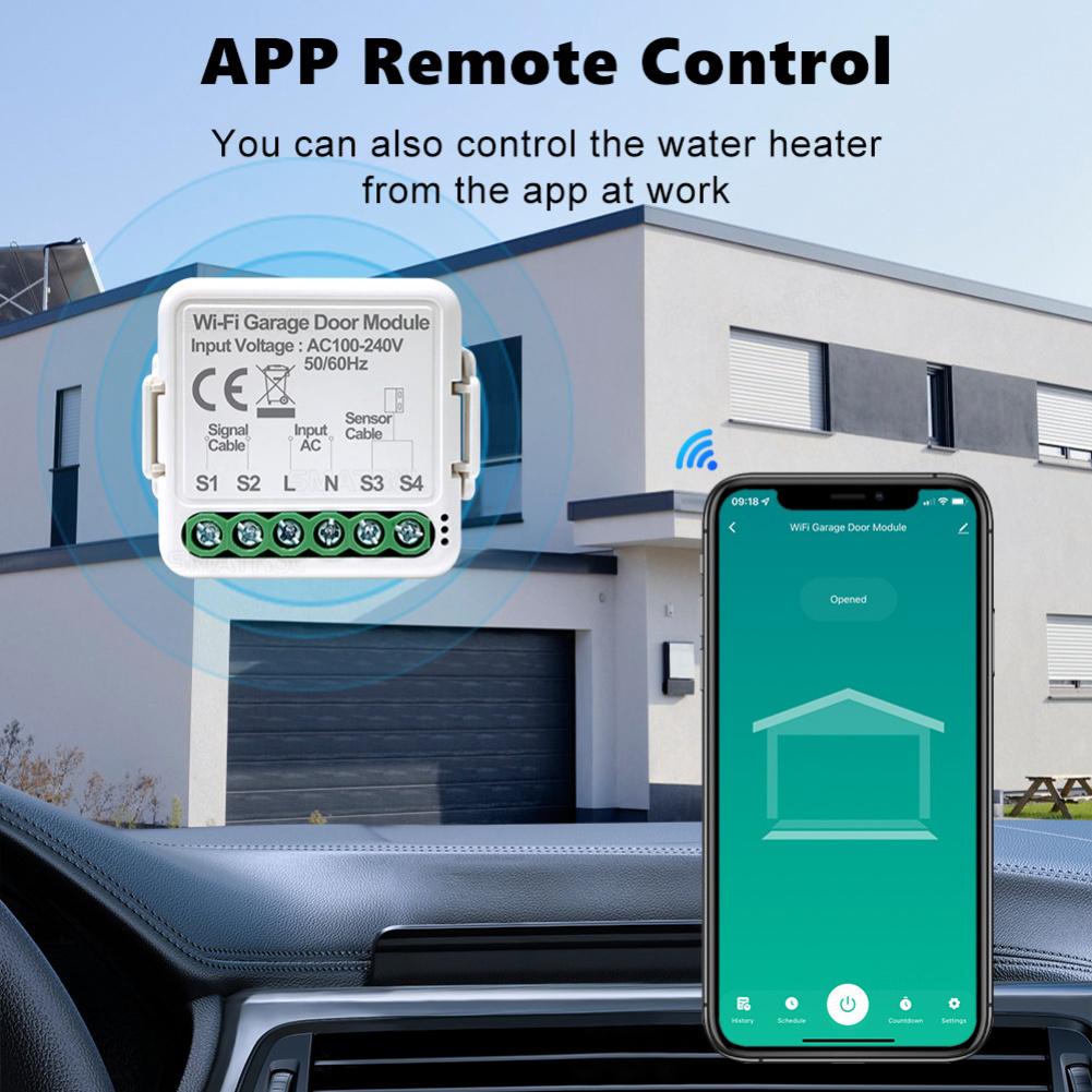 Remote Control Switch Smart Garage Door Switch Garage Automation App Control Supported Garage Door Automation For TUYA App