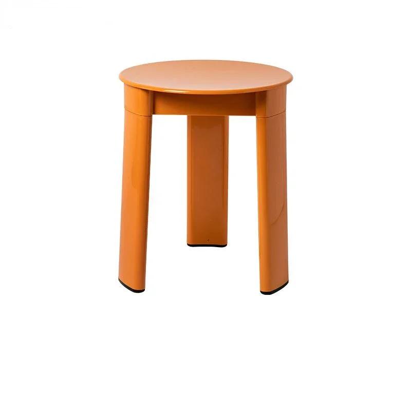 Creative Medieval Small Round Stool Designer Stool Nordic Ins Living Room Modern Minimalist Dressing Stool