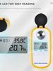 Digital Brix Refractometer LCD Display Alcohol Refractive Index Tester High Accuracy for Spirit Alcohol Volume Percent