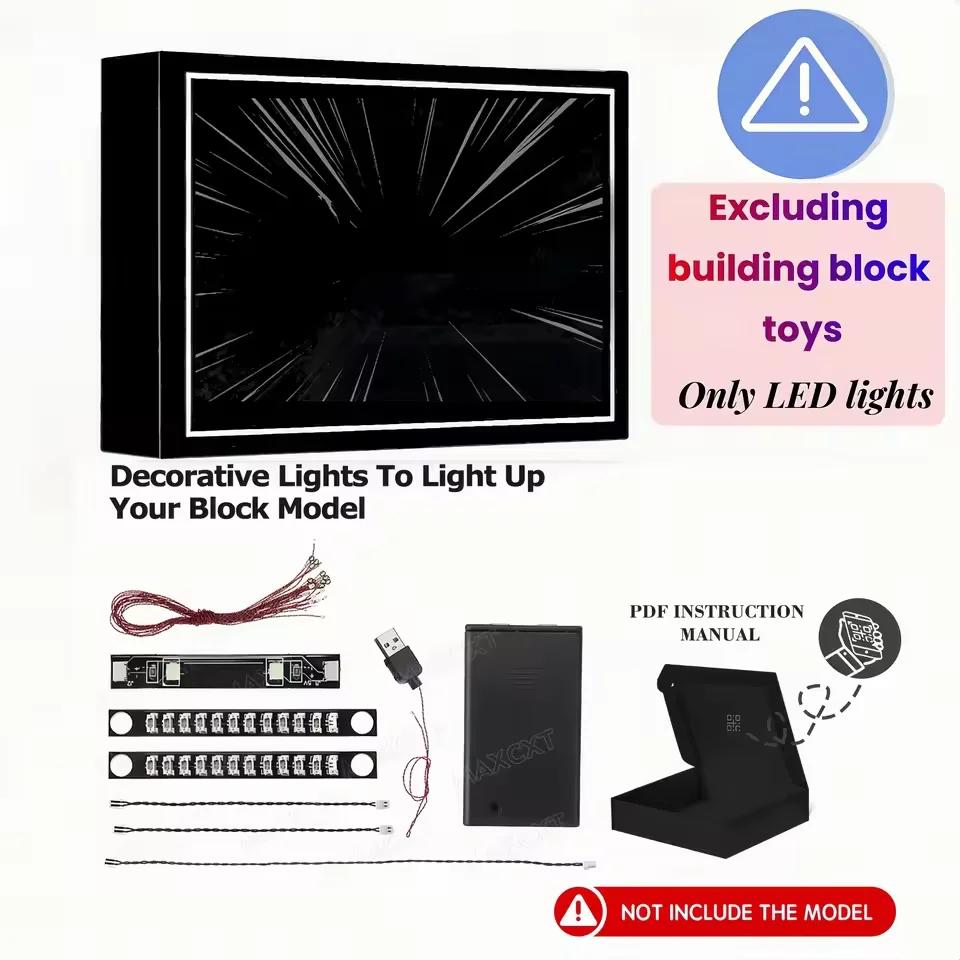

(Not Include Building Blocks ) LED Lights for Technic 42156 Peugeot 9X8 24H Le Mans Hybrid Hypercar Racing Car Decorative lights