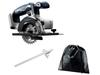 EARTH MAN S-Link 14.4V Cordless Circular Saw (Body Only) Circular Saw Capable of Cutting 2x4 Lumber RPM Approx. 1900 Min-1 DM-144LiAX