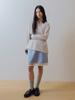 Anout Silky Lingerie Skirt Sky