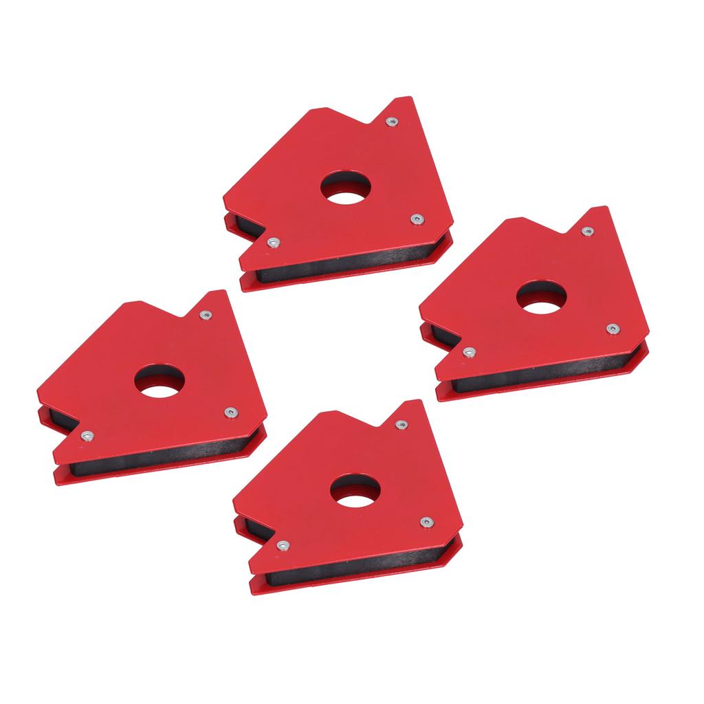 4 Stück 25lb Magnetischer Schweißpositionierer Edelstahl 45 Grad  90 Grad  135 Grad  180 Grad  Mehrwinkel