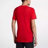 Nike T Shirts Men's Red Crew Neck Moderate Straight Fit 891685-657